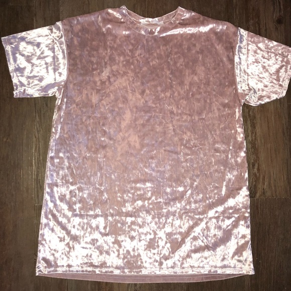 Velvet mini dress - Picture 1 of 2